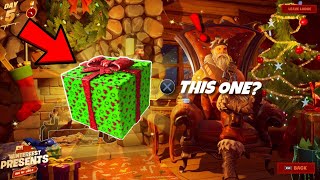 5 SECRET PRESENTS in Fortnite WINTERFEST [upl. by Blake998]