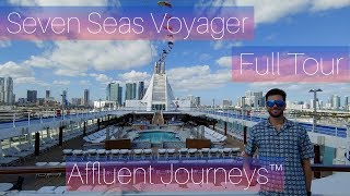 Regent Seven Seas Voyager Full Tour [upl. by Kirre699]