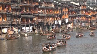 China Tourism  Ancient Fenghuang town [upl. by Channa]