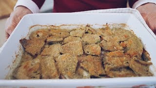 Carciofi gratinati al forno – Ricetta filante [upl. by Aleinad]