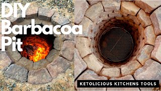 HOW TO MAKE A BACKYARD BRICK BARBACOABARBECUE PIT Weekend project [upl. by Neeruam18]