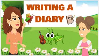 How to Write a Diary 📙💡 🦗  English with Teacher Joan [upl. by Artekal]