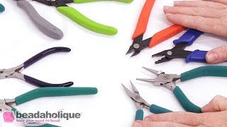 Overview of Pliers for Jewelry Making [upl. by Aliehs]