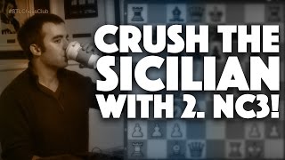 Crush the Sicilian with 2Nc3  Games to Know by Heart  IM Eric Rosen [upl. by Yesrod]