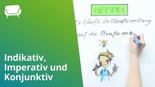 Indikativ Imperativ und Konjunktiv Die Modi des Verbs einfach erklärt [upl. by Lew]