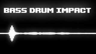 Bass Drum Impact Sound Effect Free [upl. by Eittik]