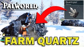 FARMER DU QUARTZ PUR  PALWORLD [upl. by Ullman]