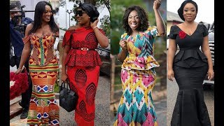 African Wear Dresses Latest Kaba and Slit Styles for any Occasion in 2024 [upl. by Molohs]