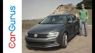 2017 Volkswagen Jetta  CarGurus Test Drive Review [upl. by Weisbrodt]