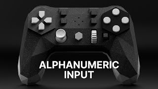 Alpakka controller Alphanumeric input [upl. by Lokim]