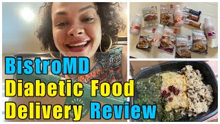 Diabetic Meal Delivery  BistroMD Review [upl. by Rahr]