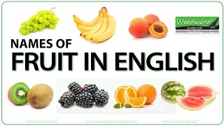 Fruit in English  Learn English Vocabulary about Fruit with Pictures [upl. by Berne]