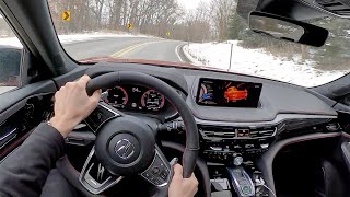 2022 Acura MDX ASpec  POV Driving Impressions [upl. by Mallis]