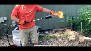 MagTorch Mt5500 unboxing and review for burning weeds [upl. by Ecirtram]