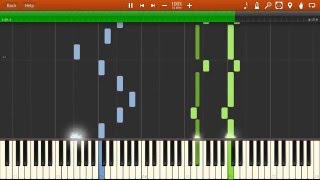 Franz Schubert  Ave Maria Synthesia Piano Tutorial [upl. by Breh388]