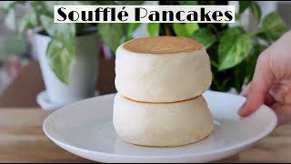 Fluffy Japanese Souffle Pancakes Recipe  Extended version with tutorial [upl. by Nyret18]