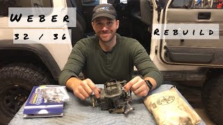 Weber 3236 Carburetor Rebuild [upl. by Giana]