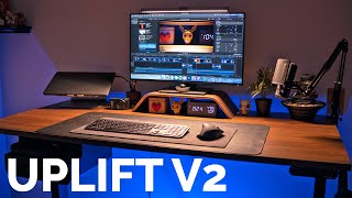 UPLIFT V2 Commercial Standing Desk Review An Excellent Work From Home Desk  Raymond Strazdas [upl. by Anelec]