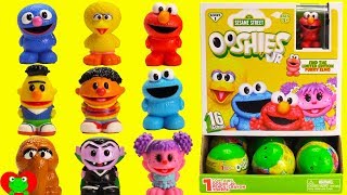 Genie Opens Sesame Street Ooshies Elmo Cookie Monster Big Bird [upl. by Aneetsirhc869]