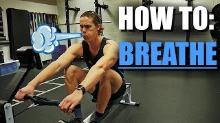 Rowing Machine BEST Breathing Pattern [upl. by Erdied]