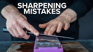 Whetstone Sharpening Mistakes that Most Beginners Make [upl. by Damita]