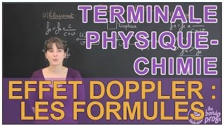 Effet Doppler  les formules  PhysiqueChimie  Terminale  Les Bons Profs [upl. by Grant343]