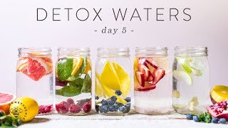 5 DETOX WATERS for Weight Loss Beauty amp Health 🐝 DAY 5  HONEYSUCKLE [upl. by Reynard]