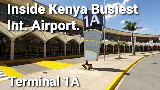 Nairobi Jomo Kenyatta International Airport Experience  JKIA  Terminal 1A  Kenya  2021 [upl. by Ordnassela]