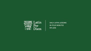 LatinPerDiem Latin Lessons Livy Ab Urbe Condita 1 [upl. by Enimisaj814]