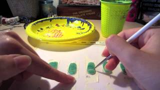 TUTORIAL STICKERS UNGHIE fatti in casa e NAIL ART  consigli pratici [upl. by Duomham]