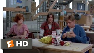 The Breakfast Club 68 Movie CLIP  Lunchtime 1985 HD [upl. by Ballinger902]