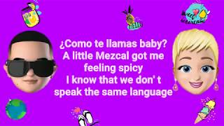 Con Calma  Daddy Yankee Katy Perry Snow LyricsLetra English Remix 4K [upl. by Yehs]