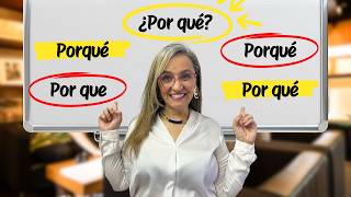 Aprende a diferenciar entre los 5 porqués porqué porque por qué por que y ¿por qué [upl. by Nylahs]