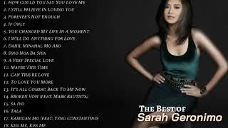 Sarah Geronimo Greatest Hits  NonStop Playlist [upl. by Bonina]