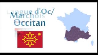 45 langues régionales de France  45 Languages of France [upl. by Hamner]