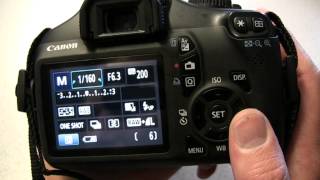 Using the Canon EOS 1100D  Rebel T3 DSLR  Media Technician Steve Pidd [upl. by Lieberman]