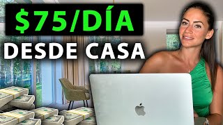 5 Trabajos Online Para Ganar Dinero Real Desde Casa [upl. by Klara]