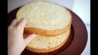 PÃO DE LÓ PERFEITO PARA TORTAS E BOLOS GELADOS  SEM ERRO [upl. by Thornie]