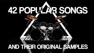 42 Popular Songs And Their Original Samples [upl. by Zoa]