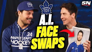 Toronto Maple Leafs Guess AI Face Mashups [upl. by Pentheas]