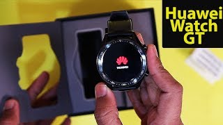 Huawei Watch GT Unboxing amp First Setup [upl. by Yhtur]