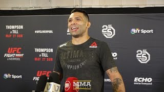 UFC Liverpool Claudio Silva on How He Set Up Nordine Taleb for Massive Mistake  MMA Fighting [upl. by Eisenstark]