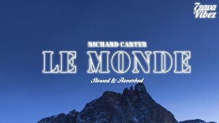 RICHARD CARTER  LE MONDE 𝒔𝒍𝒐𝒘𝒆𝒅  𝒓𝒆𝒗𝒆𝒓𝒃 [upl. by Glasgo353]