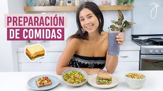 5 COMIDAS SALUDABLES  Rápidas Económicas y Fáciles [upl. by Yeltrab]