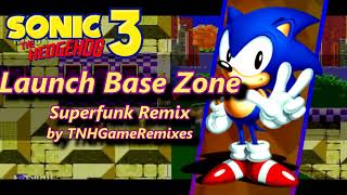 《Sonic 3 amp Knuckles REMIX》 Launch Base Zone Midnight Superfunk Ed [upl. by Klarika716]