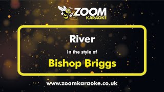 Bishop Briggs  River  Karaoke Version from Zoom Karaoke [upl. by Hollie]