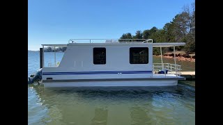 2021 31’ Catamaran Cruiser lil hobo overview part 1 [upl. by Anyt]