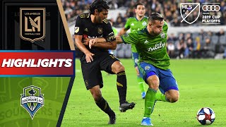 LAFC 13 Seattle Sounders  Sounders End Vela amp LAFCs Historic Season  HIGHLIGHTS [upl. by Refinnej]