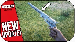 Red Dead Online NAVY REVOLVER Weapon Review [upl. by Hgielac139]