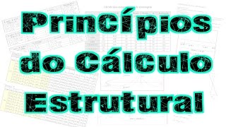 Princípios do Cálculo Estrutural [upl. by Ramak]